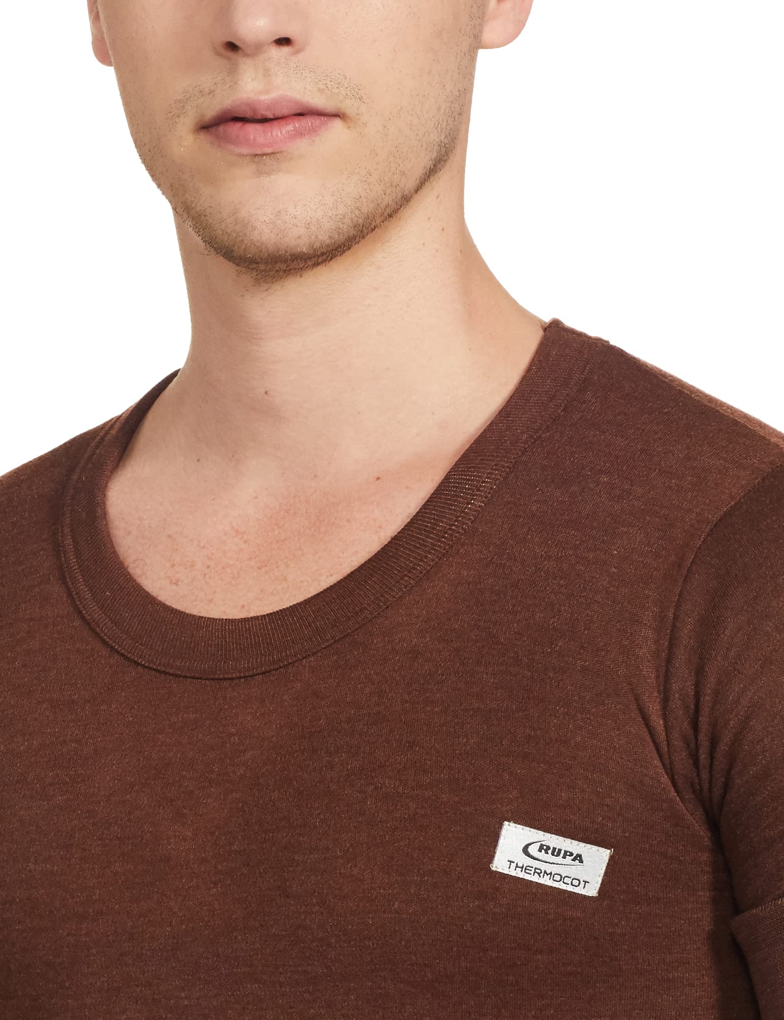 Rupa Thermocot Volcano Men's Thermal Top RNHS Brown-95 3