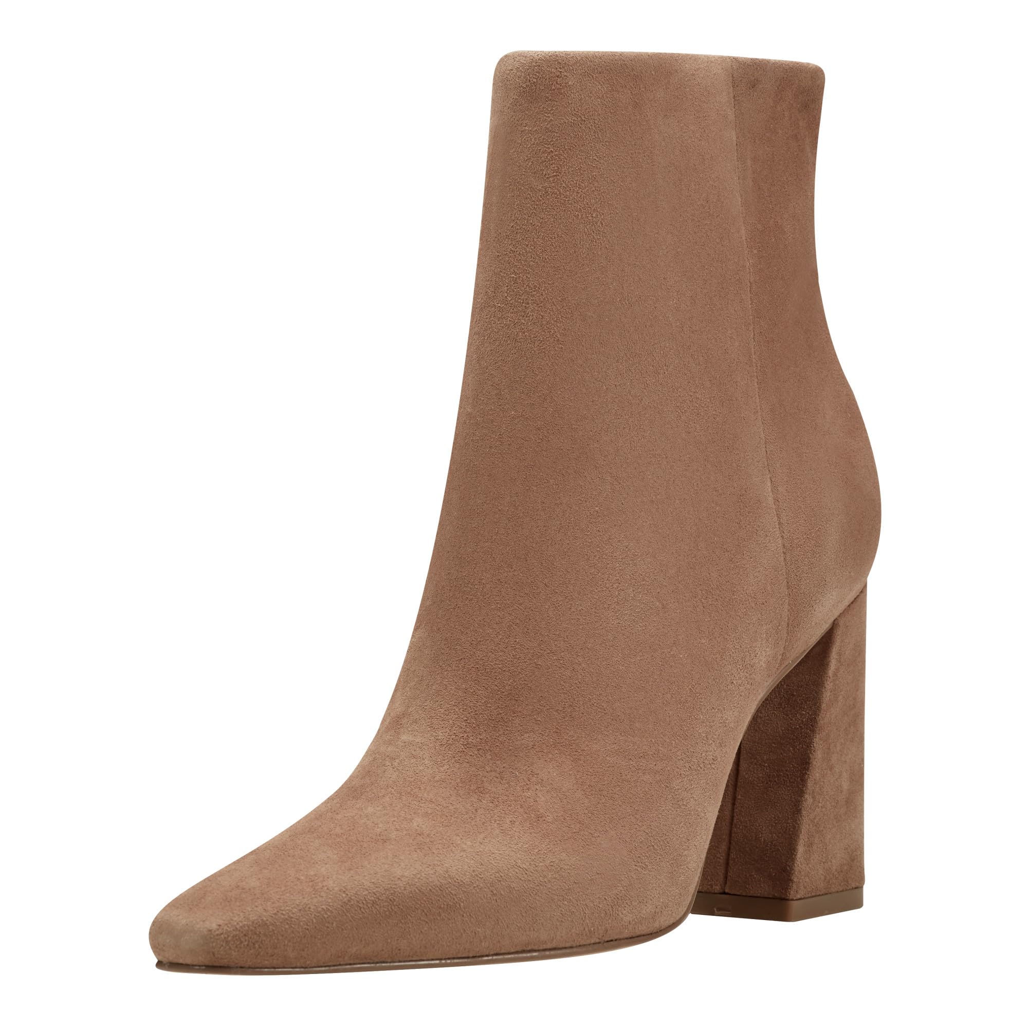 Marc Fisher LTD Women’s Yanara Bootie, Light Natural Suede 112, 10