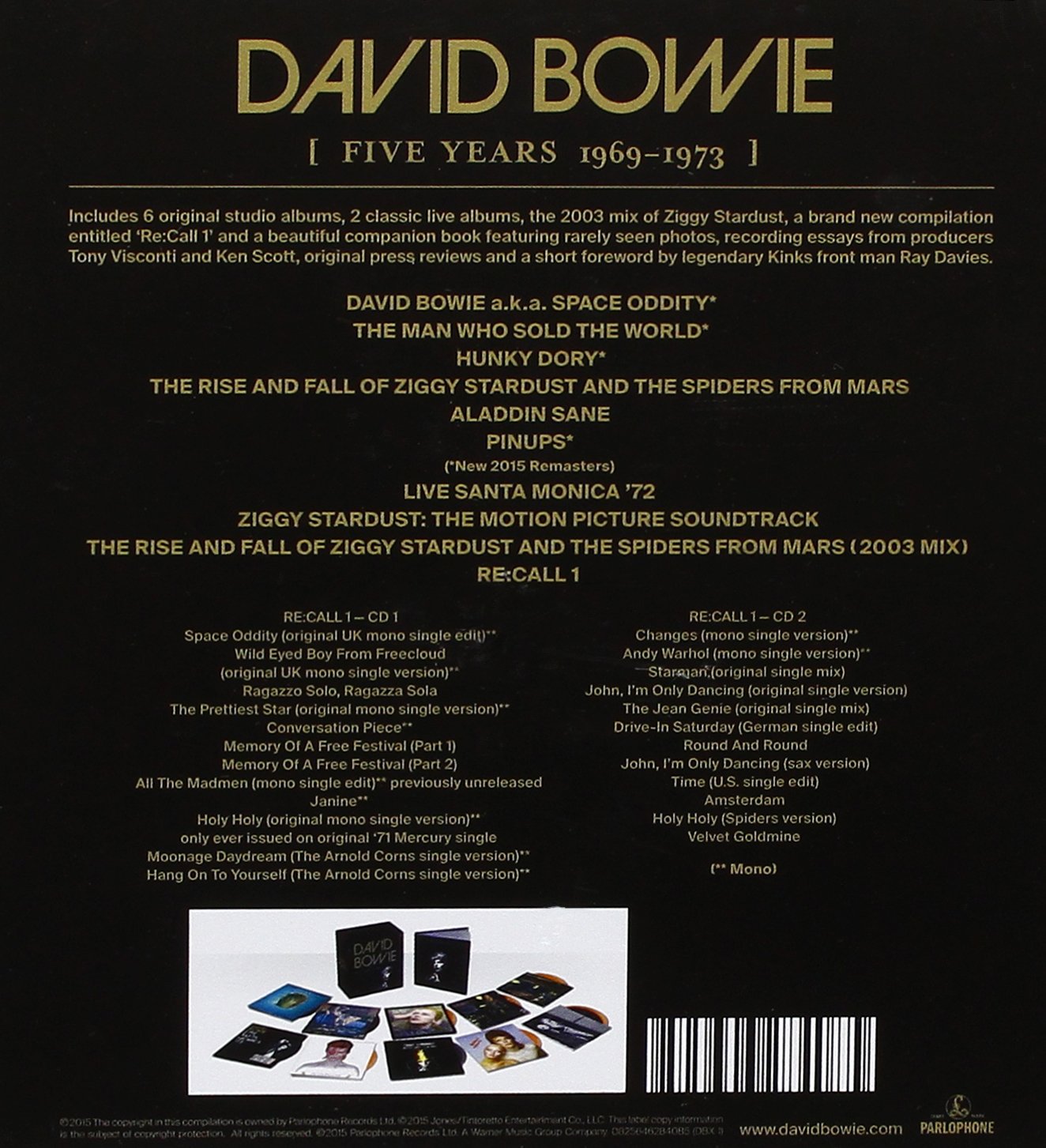 Five Years 1969 1973 Vinyl Lp Amazon De Musik Cds Vinyl