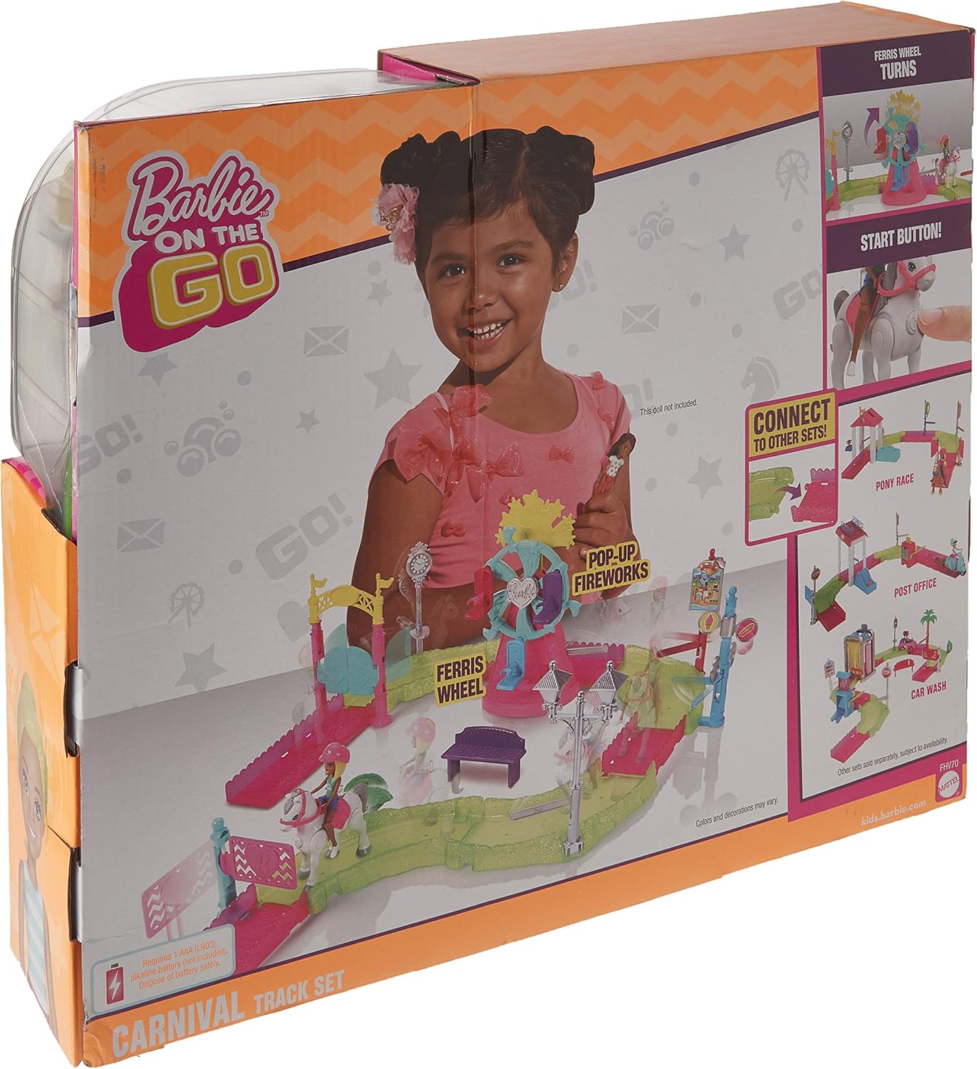 barbie on the go carnival playset