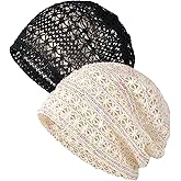 XYIYI Womens Chemo Headwear Hats Cotton Slouchy Beanie Cap Scarf