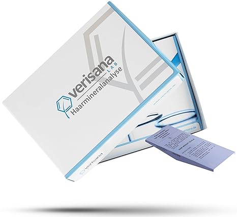 Verisana Haarmineralanalyse (Kopfhaar) – Schwermetall-Test & Mineralstoffmangel-Test – Mineralstoff-Analyse bei Haarausfall &