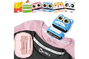 SUPHELPU Name Stamp for Clothing Kids Waterproof, Clothing Stamps for Clothes Permanent, Personalized Stamp with Name, School