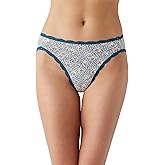 b.tempt'd womens Inspired Eyelet Full Coverage Hi Leg Brief Panty, 971219