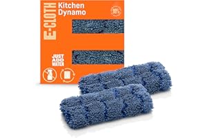 E-Cloth Kitchen Dynamo, Premium Microfiber Non-Scratch Kitchen Dish Scrubber Sponge, Ideal for Dish, Sink and Countertop Clea