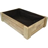 Hortalia Huerto Urbano Jardinera BOX BASIC M30 80x80x30 160 l ...
