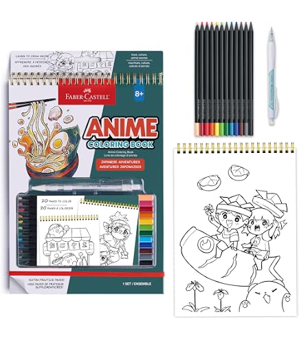 Art Set BONAFIDE Comic Book Artist Kit For Kids - Learn To Draw Anime ...