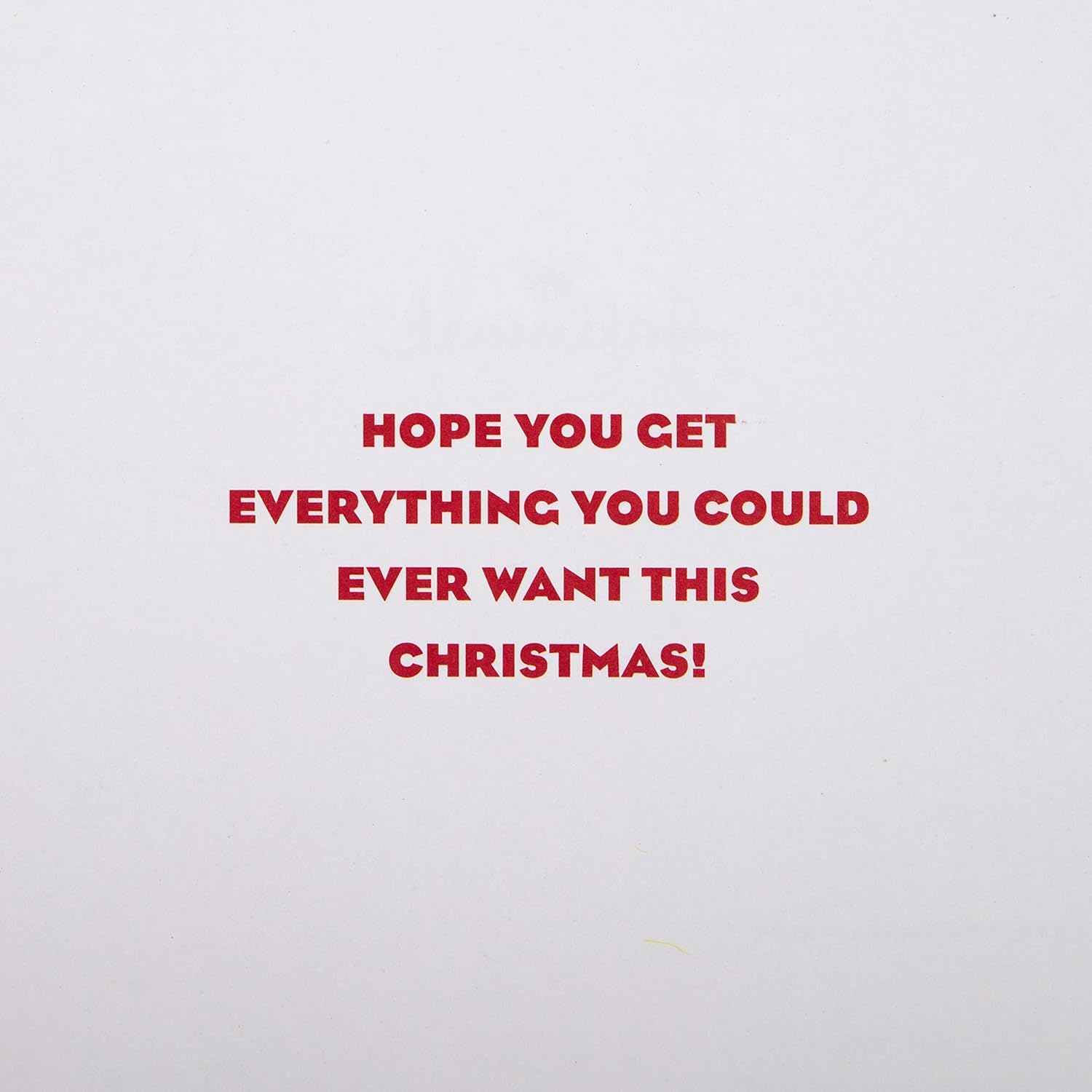 Hallmark Funny Christmas Card from Toilet Roll and Hand Sanitiser, red and green, 17.3cm x 11.9cm - Image 5