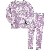 VAENAIT BABY 12M-12Y Toddler Kids Boys Girls 100% Cotton Marbling Tiedye Sung Fit Sleepwear Pajamas 2pcs Pjs Set