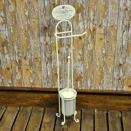 Shabby Chic, Vintage, französischer Stil, Metall, cremefarben, Hotel