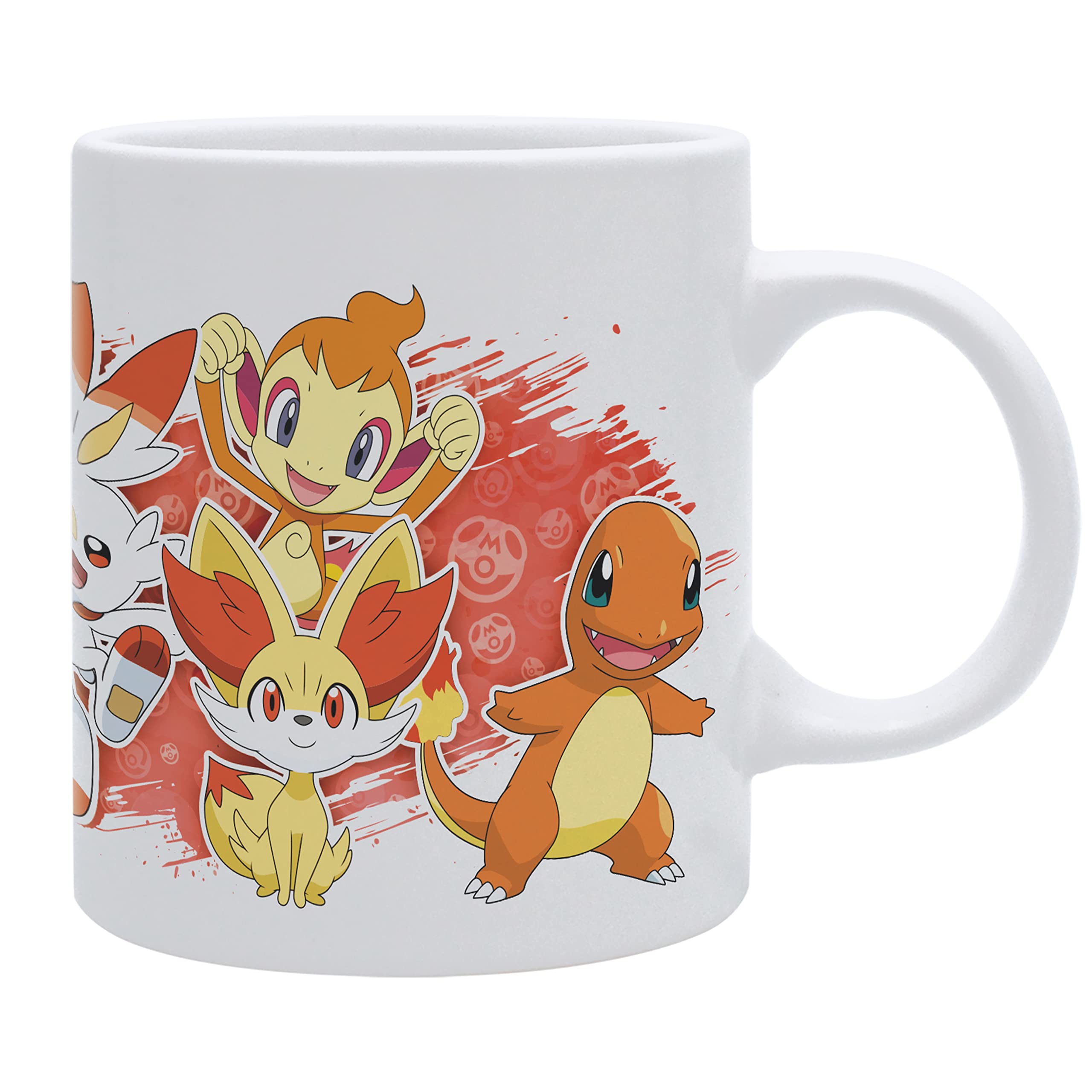ABYSTYLE - Pokemon Mug Starters Fire White
