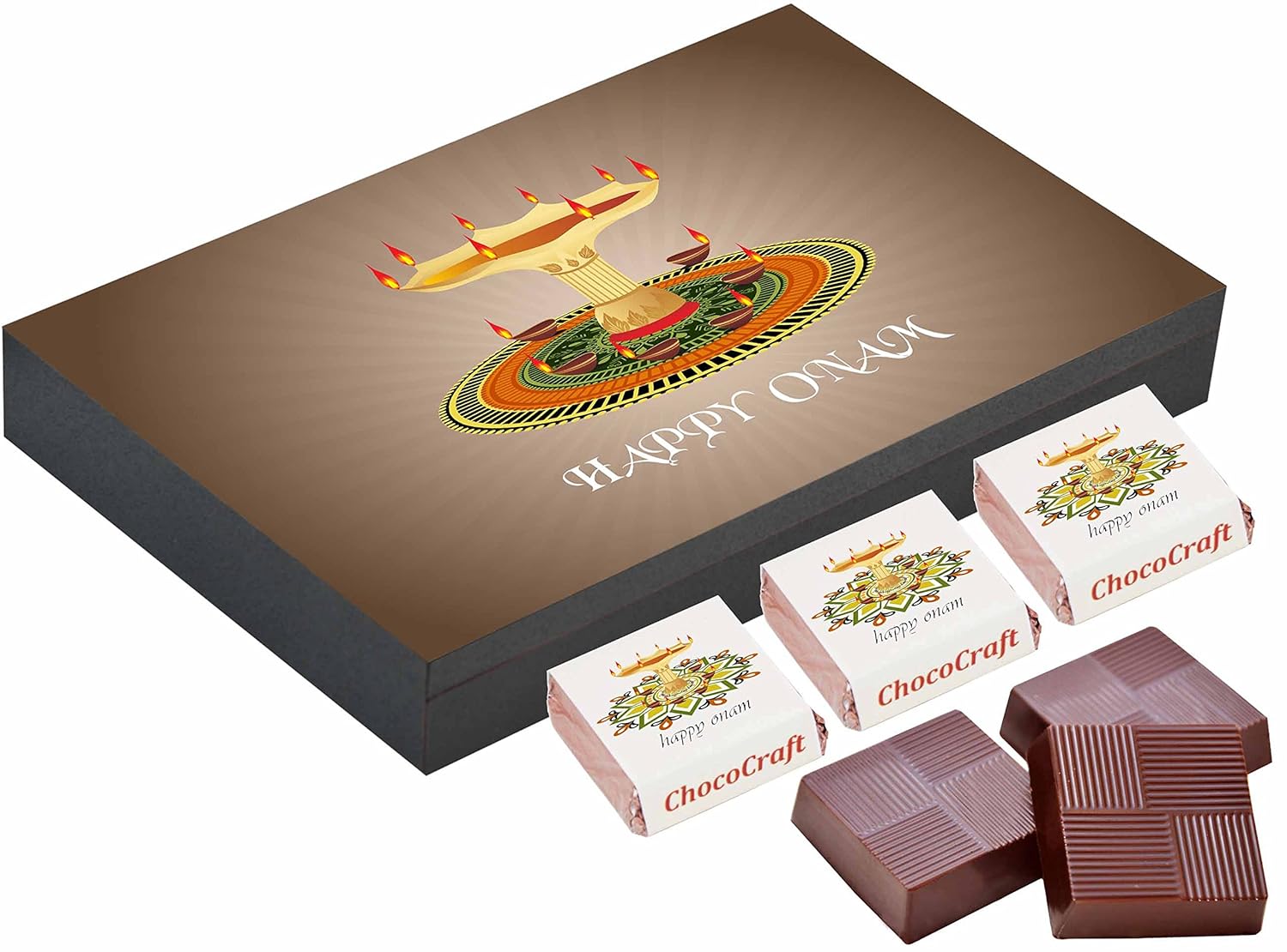 Send onam gifts to kerala 9 Chocolate Gift Box Sending gifts to
