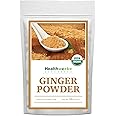 Healthworks Ginger Powder (16 Ounces / 1 Pound) | Ground | Raw | All-Natural & Certified Organic | Keto, Vegan | Great with C