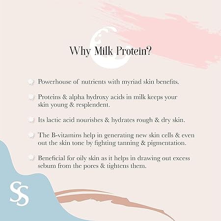 milk protein benefits for skin