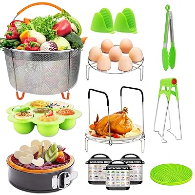 6,8 Qt Instant Pot Accessories Set Steamer Basket, Kuwait Ubuy