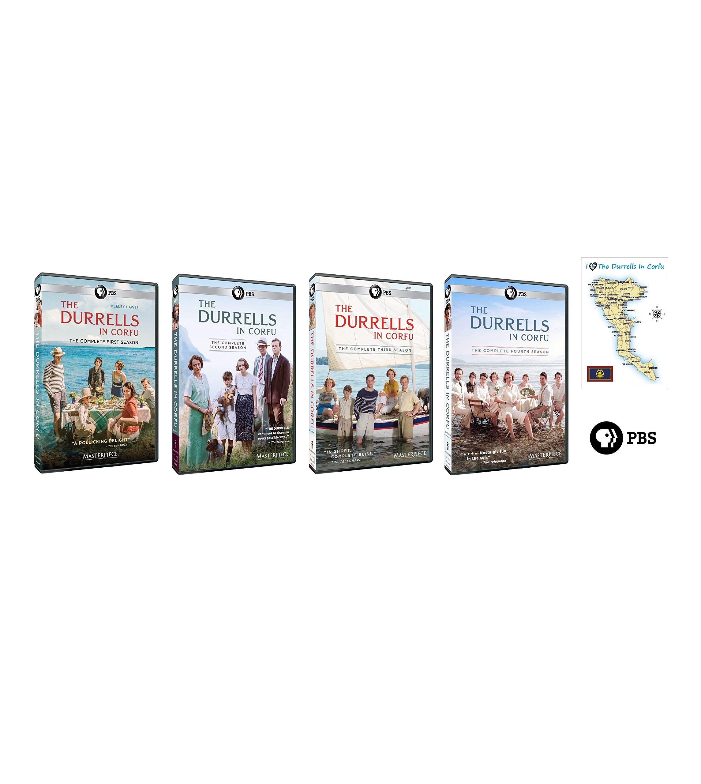 Masterpiece The Durrells In Corfu Complete Seasons Set