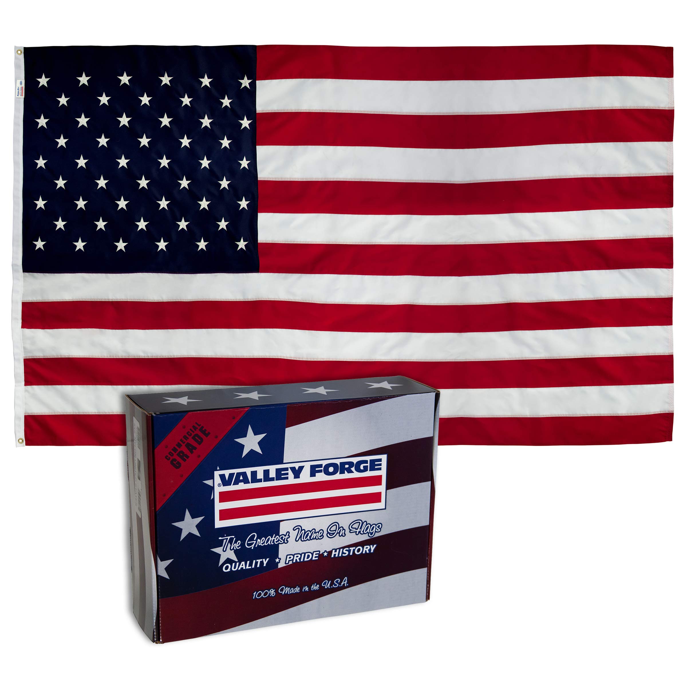Valley Forge Flag USPN-1 3X5 Nylon Flag, 3'x5'