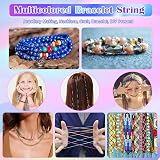 Alyvisun Rainbow Elastic String 1mm x 100m for Jewelry DIY Beads Bracelets view 7