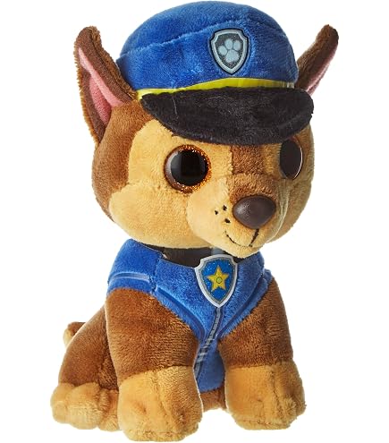 TY Beanie Bouncers Paw Patrol Skye – Peluche Rimbalzante Con Occhioni Rosa, Super Cucciolo Da Collezione T83021
