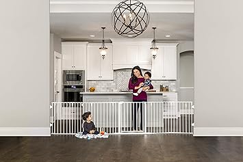 2 in 1 super wide safety gate and playard