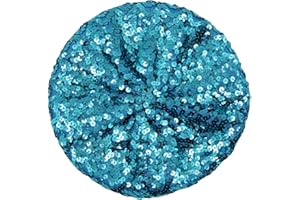 ZGMYC Shiny Sequin Beret Hat for Women Girls Fashion Beanie Cap Costume Accessories for Festival Party Dance