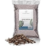 Soil Mixture for Indoor Herb Planters, Specially Blended Soil Mixture for Planting and Growing Indoor Kitchen Herbs Indoors, 