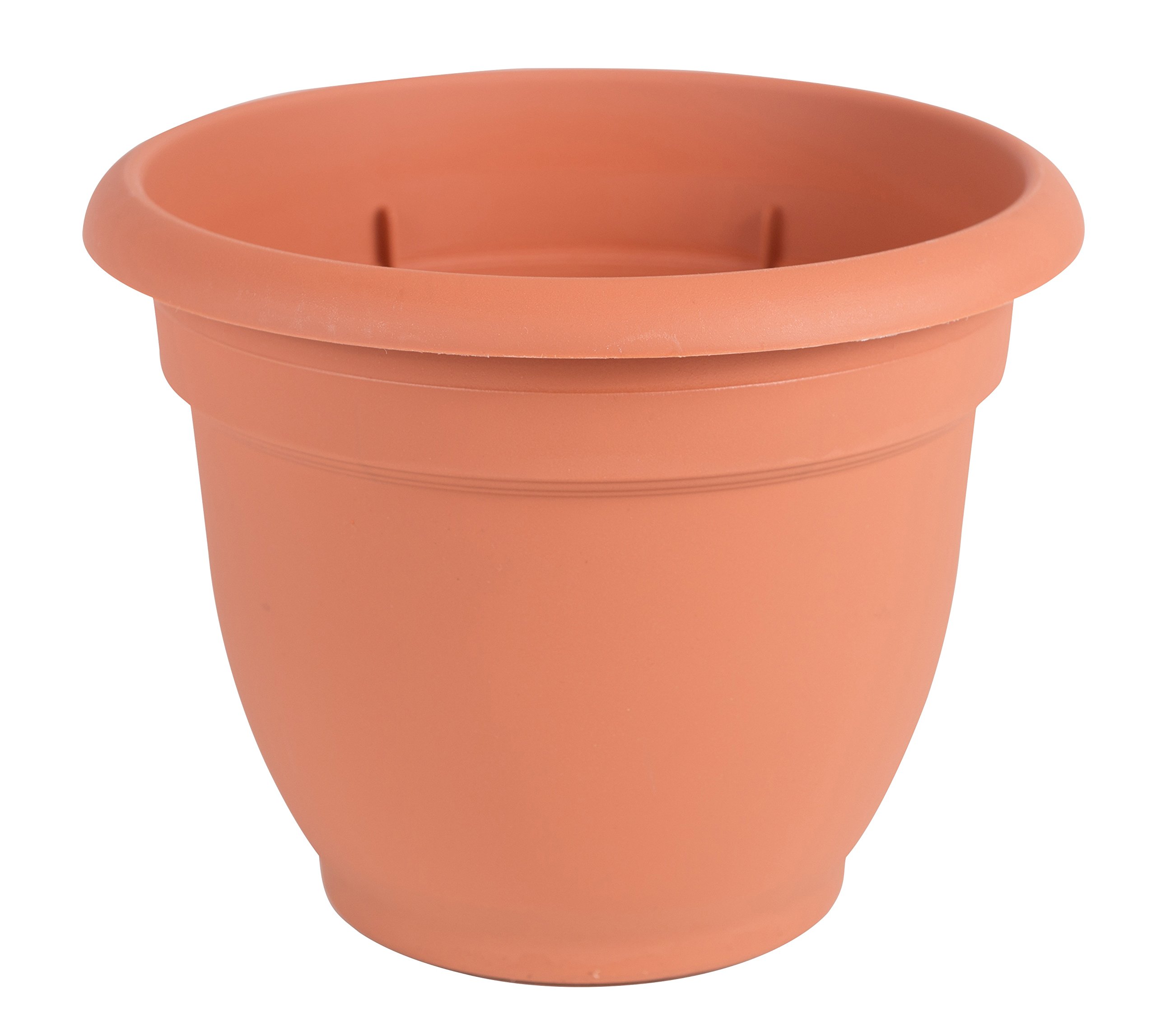 Bloem 20-56120 Fiskars Ariana Planter with Self-Watering Grid, Color Clay, 20", Terra Cotta