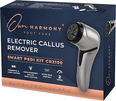 Own Harmony Electric Hard Skin Remover with Vacuum Absorption - Foot Callus File