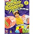 Socker Boppers Inflatable Boxing Pillows - One Pair Boppers – Clear, Box and Bop, Durable Vinyl, Active Outlet That aids in Agility, Balance and Coordination, Safe Fun Indoor or Out, Great Gift