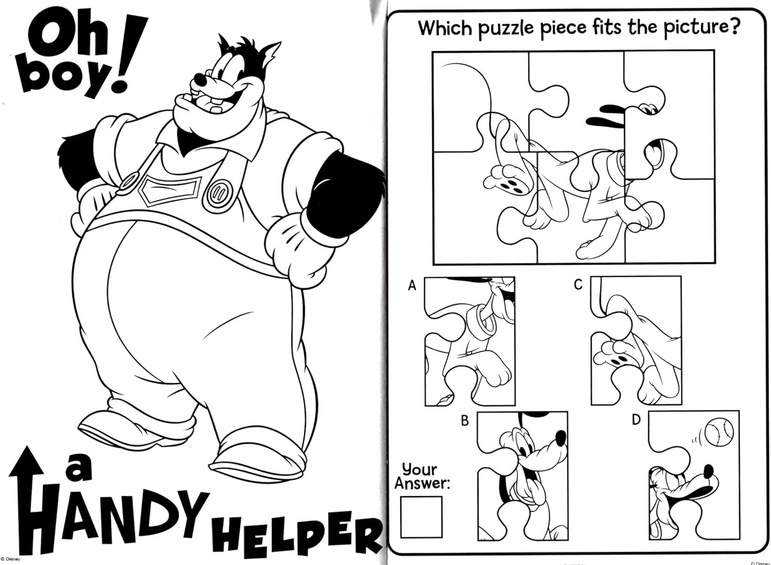 Amazon ディズニージュニアミッキー ミニーマウス 巨大な塗り絵 アクティビティブック 0ページ ぬりえ おもちゃ