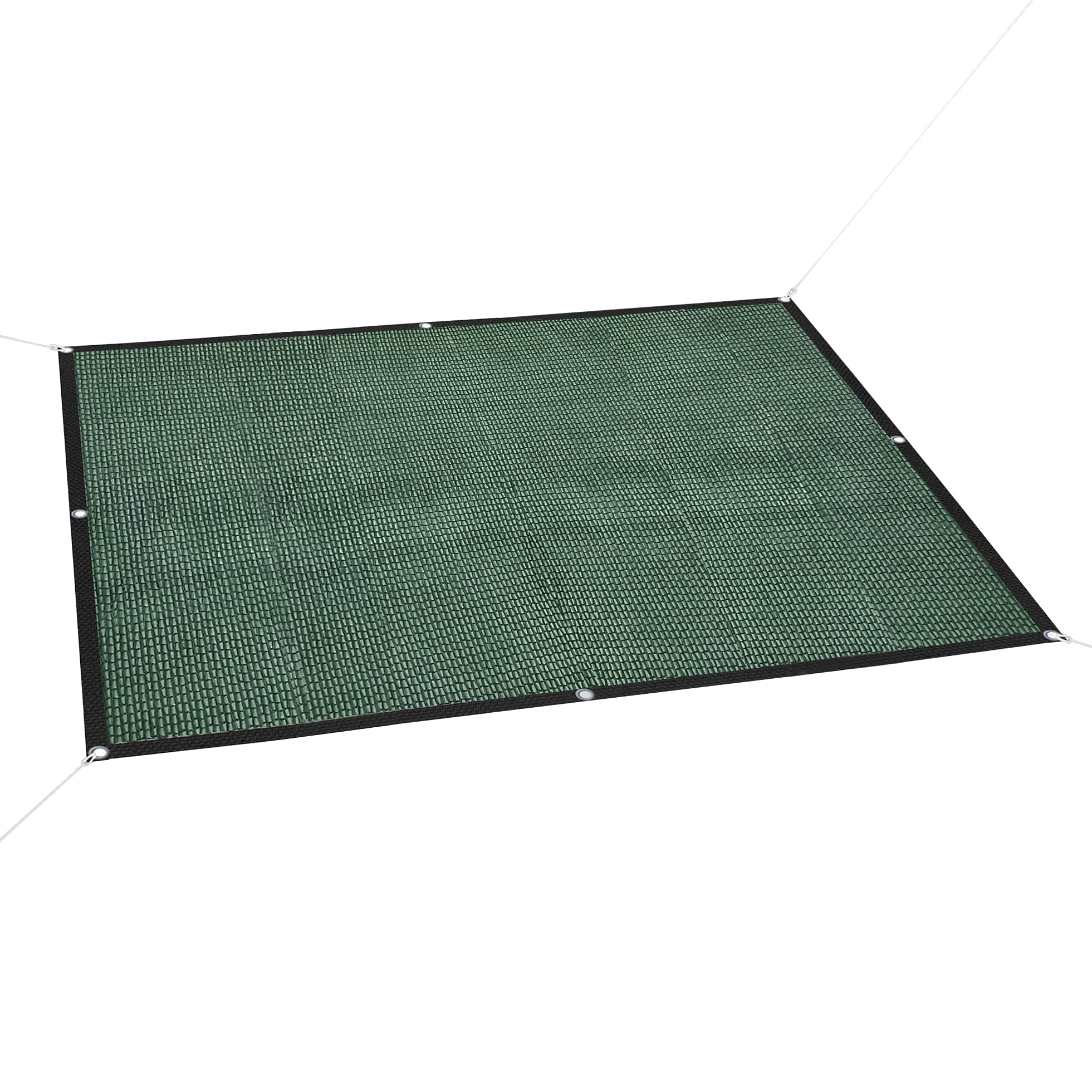 Sun Shade Sail Sunscreen Shade Netting Canopy Sun Shelters UV Resistant HDPE Breathable Sunblock Shade Net for Outdoor Garden Flowers Balcony Patio Lawn Yard Greenhouse Plants with Free Rope