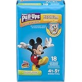 Pull-Ups Learning Designs Potty Training Pants for Boys, 4T-5T (38-50 lb.), 18 Ct. (Packaging May Vary)