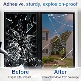 Lifetree One Way Clear Window Film Privacy Brown 60x200cm view 9