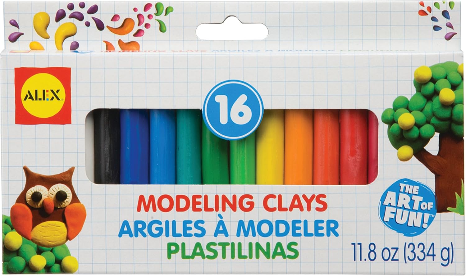 alex modeling clay