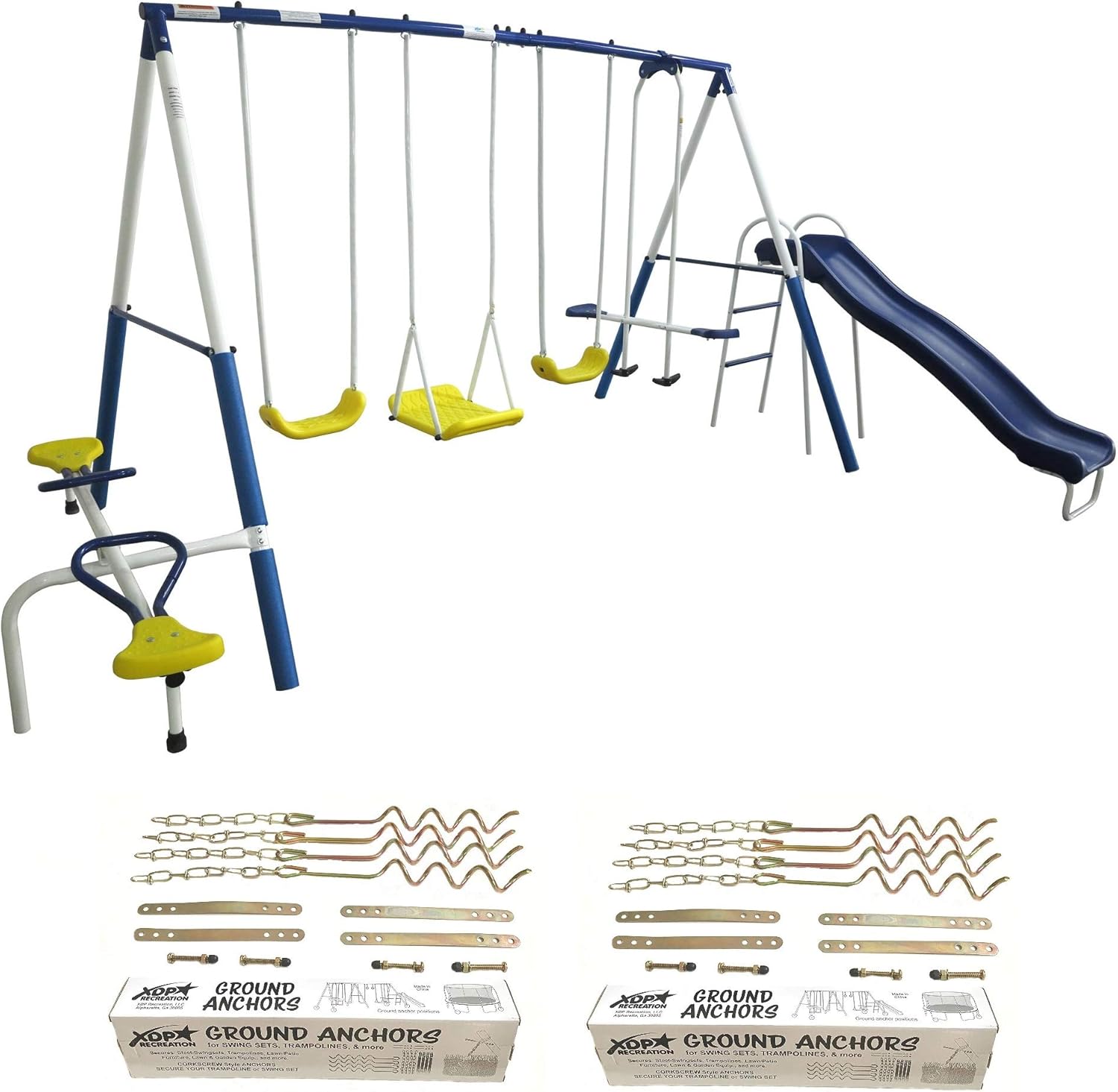 swing set just swings