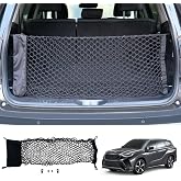 Maxzina Cargo Net for 2014-2026 Toyota Highlander Accessories (3.38'&times;1.44') | Double Layer Envelope Style Dense Mesh Trunk Organizer Cargo Net for with Storage Bag 2025 Highlander Exterior Accessories