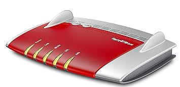 AVM FRITZ!Box 3490 (VDSL-/ADSL2+, Dual-WLAN AC + N mit 1.300 MBit/s (5 GHz) + 450 MBit/s (2,4 GHz), 4x Gigabit-LAN, Mediaserv