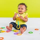 Bright Starts Lots of Links Rings Toys Stroller Carrier 24 Pcs BPA-Free 0 view 2