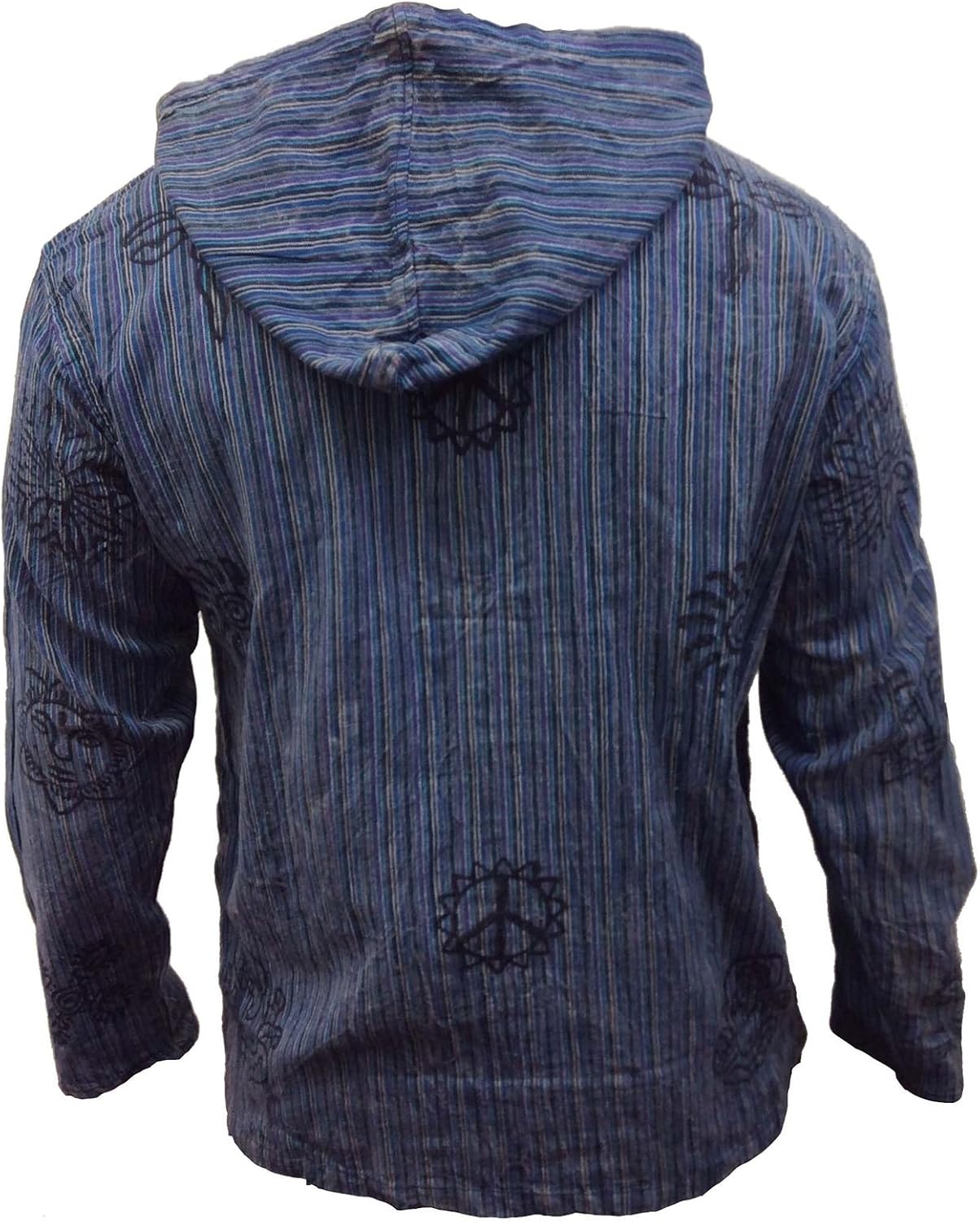 SHOPOHOLIC FASHION Camicia da Uomo con Cappuccio a Righe Uomo Abbigliamento  berjaya.edu.my