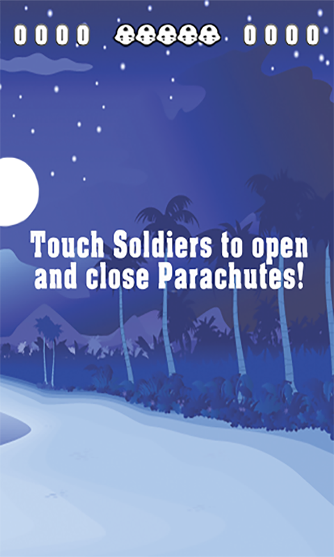 Save The Parachute Troops From Falling Down