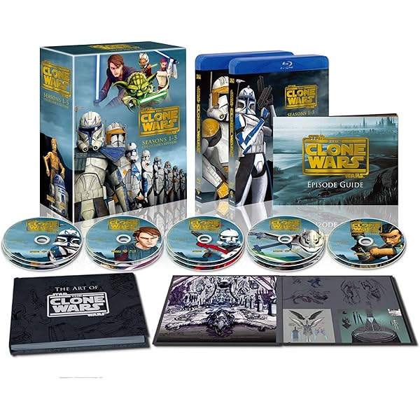 Star Wars: Clone Wars 1-5 [DVD] ブルーレイ　英語 $_57.JPG?set_id=880000500F