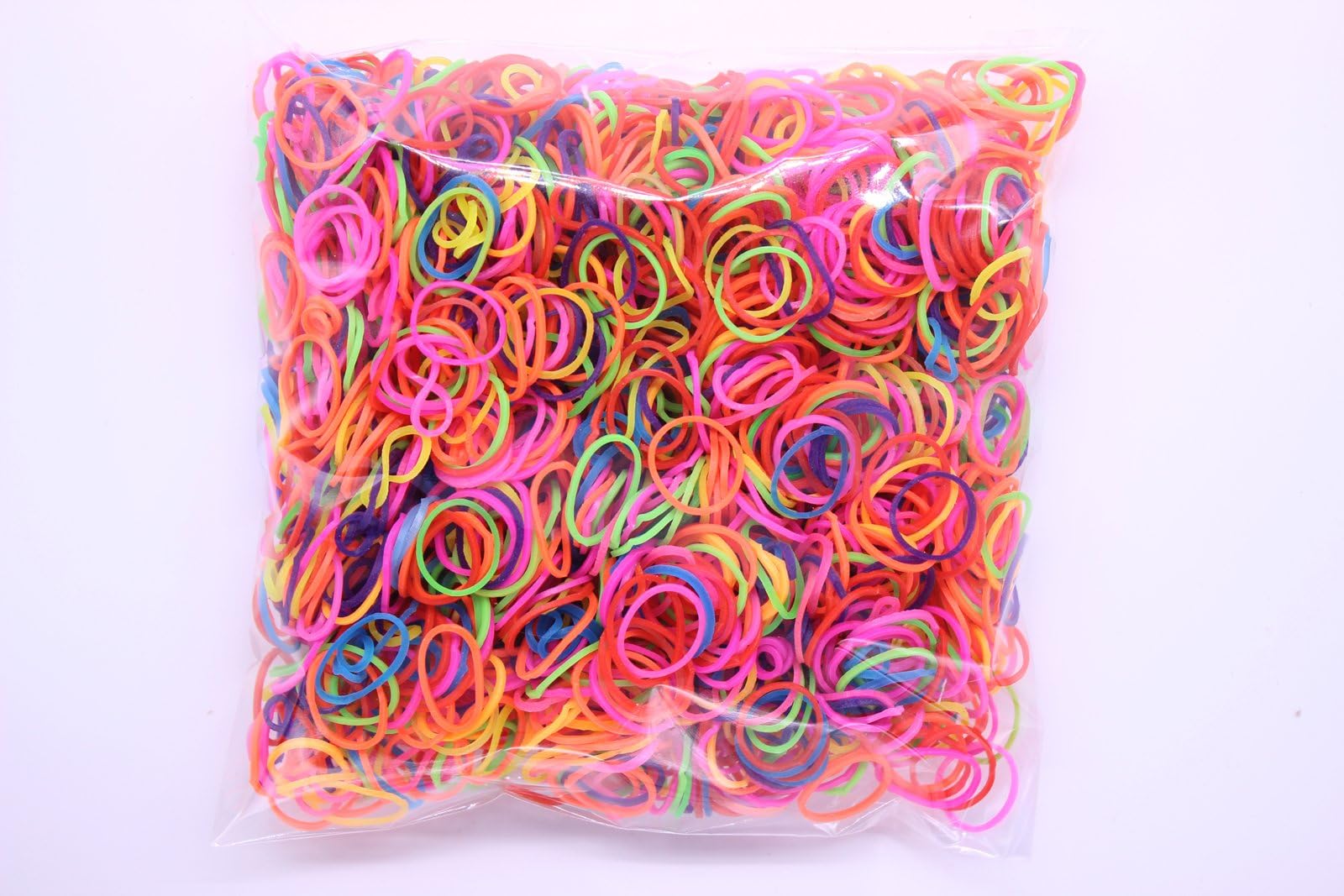 Yagapet New 500pcs/pack Puppy Dog Hair Rubber Bands Colorful Top Quality Elastics 1/2" Peferct for Pet Grooming Topknot