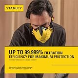 STANLEY P3 Reusable Dust Mask Face-Fit-Check M/L P3 Filters view 3