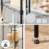 SONGMICS 5-Tier Metal Shelving Unit with Adjustable Shelves 30 x 40 x 121 cm view 4