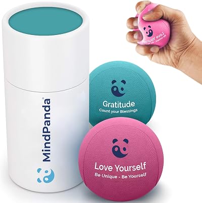 MindPanda Mind & Body Stress Balls Dual-Density 2-Pack 3 Sizes