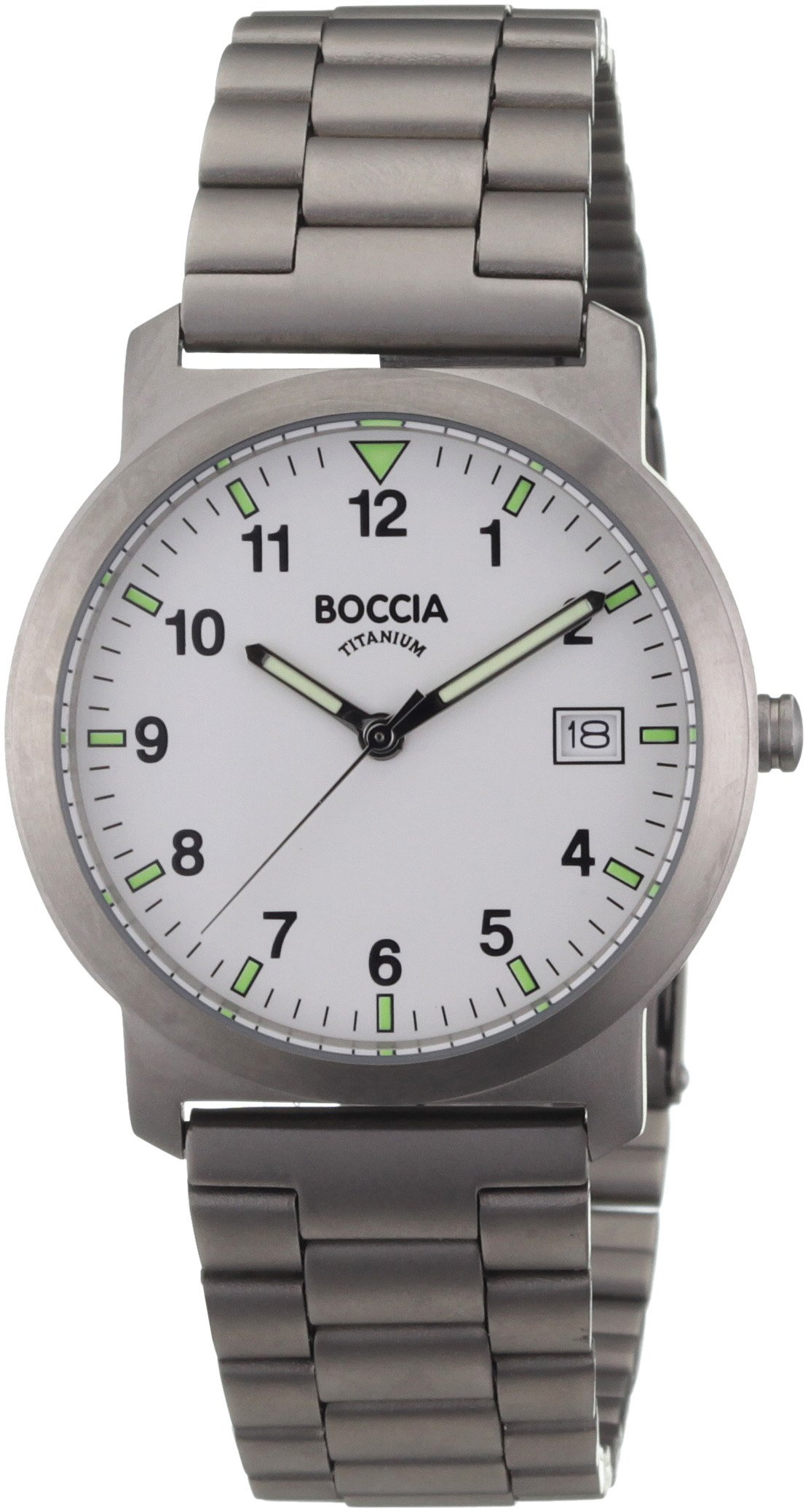Boccia Men's Analogue Quartz Watch with Titanium Bracelet – 3545-01