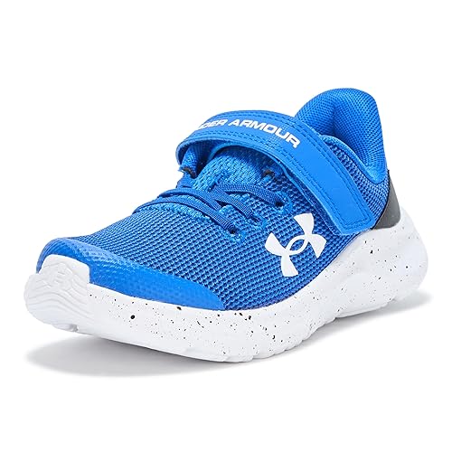 Under Armour Boys' Pre School Pursuit 4 Alternate Closure, (400) Team Royal/Black/White, 13, US
