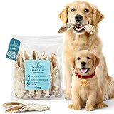 Riverside Rabbit Ears with Fur for Dogs 100g Hypoallergenic Natural Treats view 1