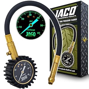JACO ElitePro Tire Pressure Gauge - 60 PSI