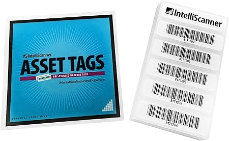 preprinted barcode labels